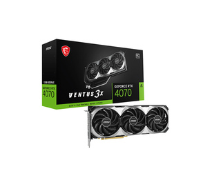 MSI VENTUS GEFORCE RTX 4070 3X E 12G OC carte graphique NVIDIA 12 Go GDDR6X