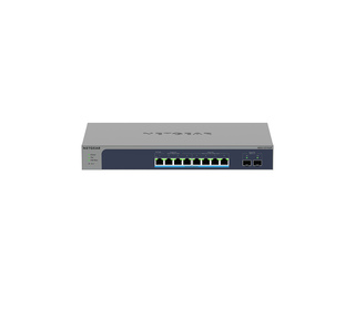 NETGEAR 8-Port Multi-Gigabit/10G Ethernet Ultra60 PoE++ Smart Switch with 2 SFP+ Ports (MS510TXUP) Géré L2+ 10G Ethernet (100/10