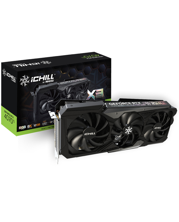 Inno3D iChill Geforce RTX 4070 Ti x3 NVIDIA 16 Go GDDR6X