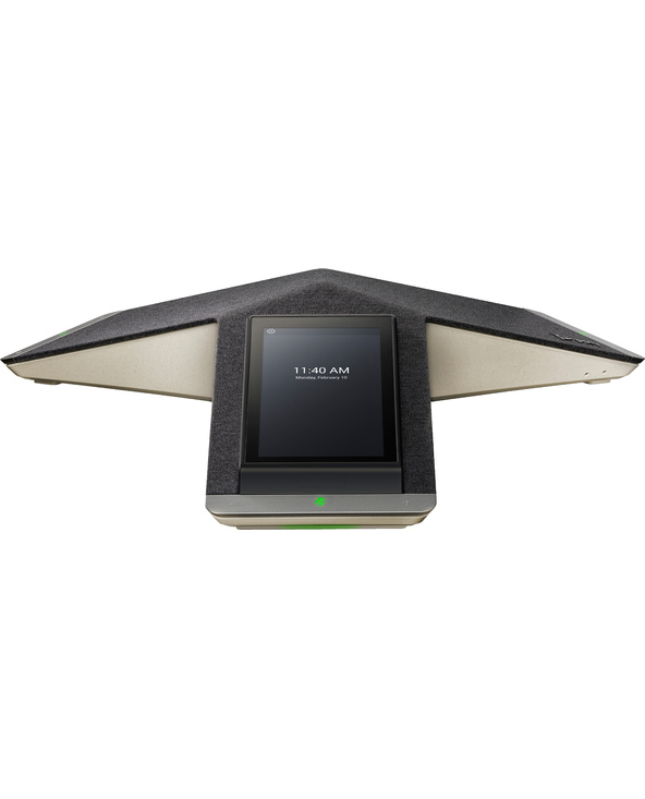 POLY Téléphone de conférence IP Trio C60 pour Microsoft Teams, radio complète et compatible PoE