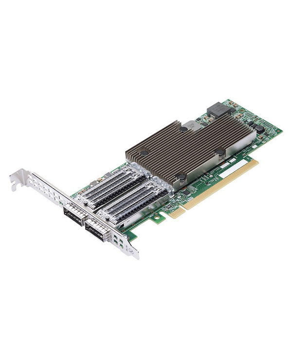 Broadcom BCM957508-P2100G carte réseau Interne Fibre 100000 Mbit/s