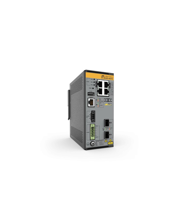 Allied Telesis IE220-6GHX Géré L2 Gigabit Ethernet (10/100/1000) Connexion Ethernet, supportant l'alimentation via ce port (PoE)