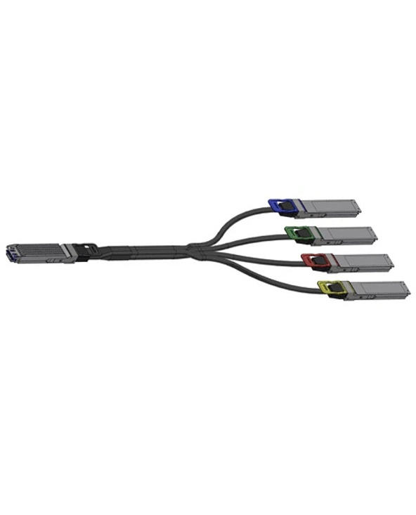 Nvidia MCP7Y50-N001 câble InfiniBand et à fibres optiques 1 m OSFP 4xOSFP Noir