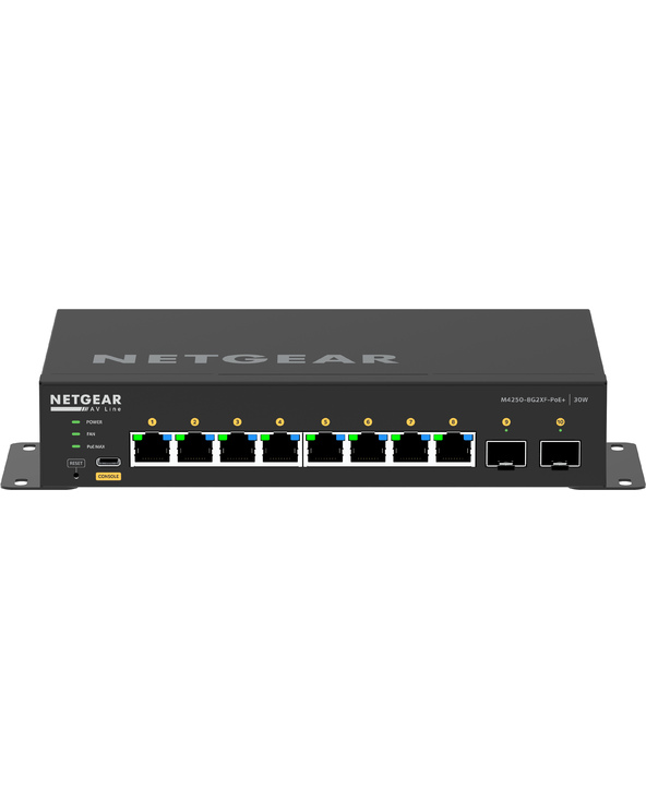 NETGEAR GSM4210PX-100EUS commutateur réseau Géré L2/L3 Gigabit Ethernet (10/100/1000) Connexion Ethernet, supportant l'alimentat