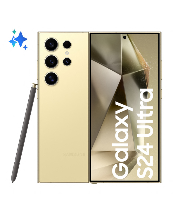 Samsung Galaxy S24 Ultra 6.8" 512 Go Titane, Jaune
