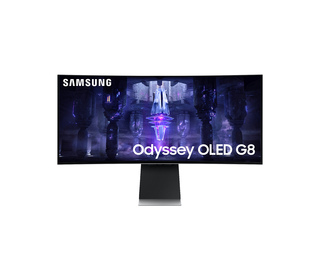 Samsung Odyssey OLED G8 G85SB 34" OLED UltraWide Quad HD 0,03 ms Argent