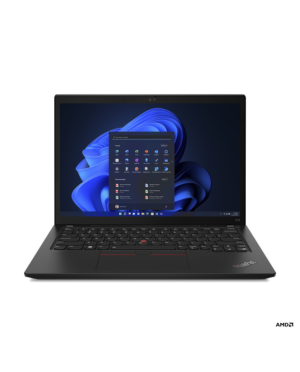 Lenovo ThinkPad X13 13.3" AMD Ryzen 5 PRO 8 Go Noir 512 Go