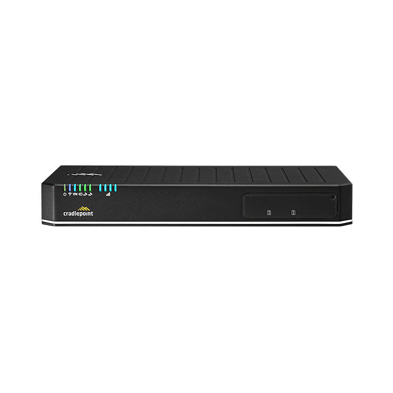 Cradlepoint E300C-18B + NetCloud Enterprise Branch routeur sans fil 10 Gigabit Ethernet Bi-bande (2,4 GHz / 5 GHz) 4G Noir