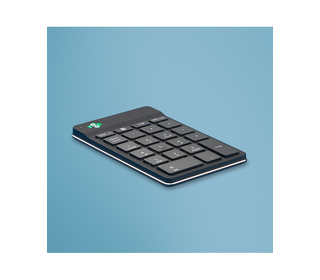 R-Go Tools Clavier R-Go Numpad Break, clavier numérique ergonomique avec logiciel de pause, bluetooth, noir