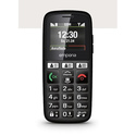 Emporia HAPPY 70 g Noir Téléphone d'entrée de gamme