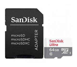 SanDisk 64GB Ultra microSDXC 64 Go Classe 10