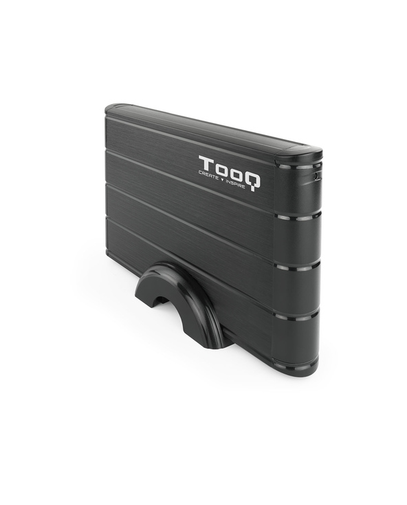 TooQ TQE-3530B Boîtier de disques de stockage Boîtier HDD Noir 3.5"