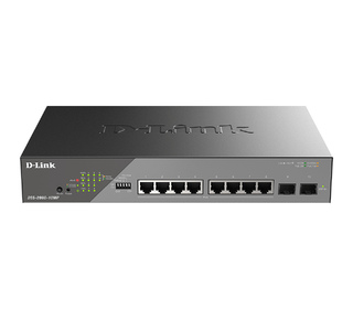 D-Link DSS-200G-10MP/E commutateur réseau Géré L2 Gigabit Ethernet (10/100/1000) Connexion Ethernet, supportant l'alimentation v
