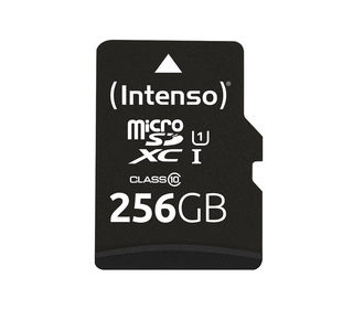 Intenso microSD Karte UHS-I Premium 256 Go Classe 10