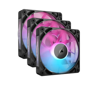 Corsair iCUE LINK RX120 RGB Boitier PC Ventilateur 12 cm Noir 3 pièce(s)
