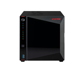 Asustor AS5404T serveur de stockage NAS Ethernet/LAN Noir N5105