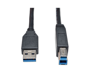 Tripp Lite U322-015-BK câble USB 4,57 m USB 3.2 Gen 1 (3.1 Gen 1) USB B USB A Noir