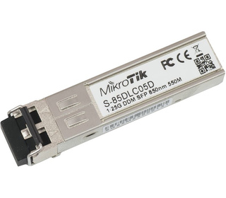 Mikrotik S-85DLC05D module émetteur-récepteur de réseau 1250 Mbit/s SFP 850 nm