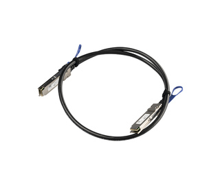 Mikrotik XQ+DA0001 câble InfiniBand et à fibres optiques 1 m QSFP+ to QSFP+ / QSFP28 to QSFP28 Noir