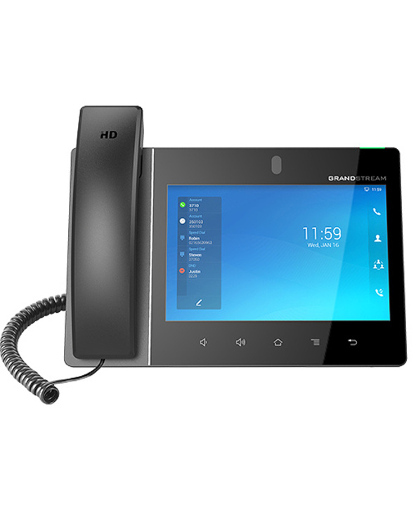 Grandstream Networks GXV3480 téléphone fixe Noir