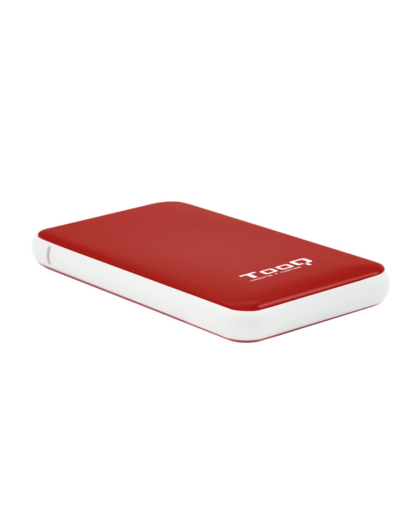 TooQ TQE-2528R Boîtier de disques de stockage Enceinte ssd Rouge 2.5"