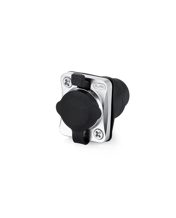 Alcasa S6 IC06-R002 connecteur de fils RJ45 Noir, Métallique