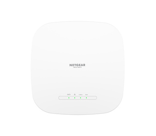 NETGEAR WAX618 2400 Mbit/s Blanc Connexion Ethernet, supportant l'alimentation via ce port (PoE)