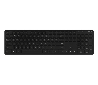 ASUS W5000 clavier Souris incluse RF sans fil QWERTZ Allemand Noir