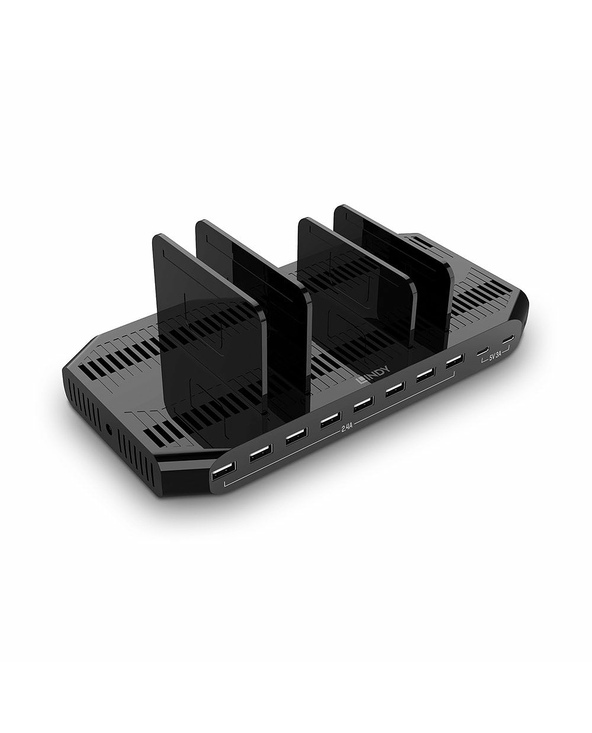 Lindy 73435 chargeur d'appareils mobiles Smartphone, Tablette Noir Secteur Charge rapide Intérieure