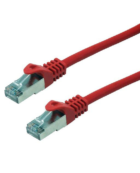 MCL 0.3m Cat6 F/UTP câble de réseau Rouge 0,3 m F/UTP (FTP)