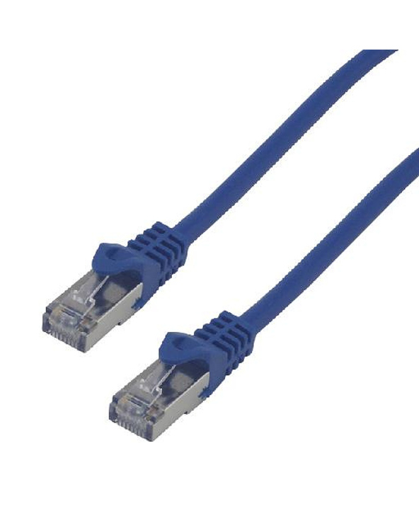 MCL 0.3m Cat6 F/UTP câble de réseau Bleu 0,3 m F/UTP (FTP)