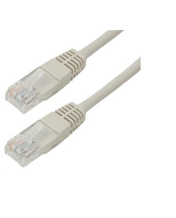 MCL Cat5E, U/UTP, 1m câble de réseau Gris U/UTP (UTP)