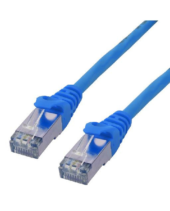 MCL FTP6-0.5M/B câble de réseau Bleu 0,5 m Cat6 F/UTP (FTP)