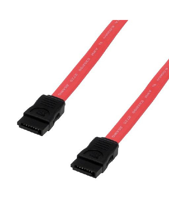 MCL MC550/3-0.5M câble SATA 0,5 m Noir, Rouge