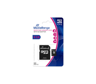 MediaRange 8GB microSDHC 8 Go Classe 10