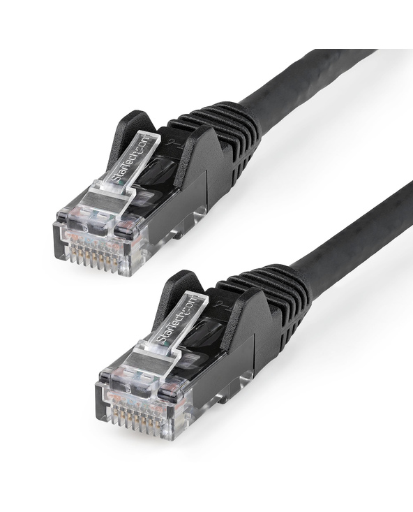StarTech.com N6LPATCH2MBK câble de réseau Noir 2 m Cat6 U/UTP (UTP)