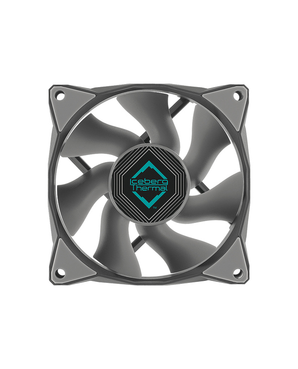 Iceberg Thermal IceGALE Xtra Boitier PC Ventilateur 8 cm Gris 1 pièce(s)