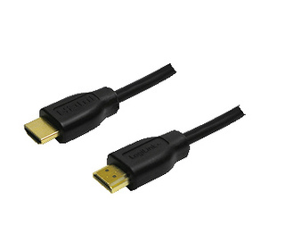 LogiLink 3m HDMI câble HDMI HDMI Type A (Standard) Noir