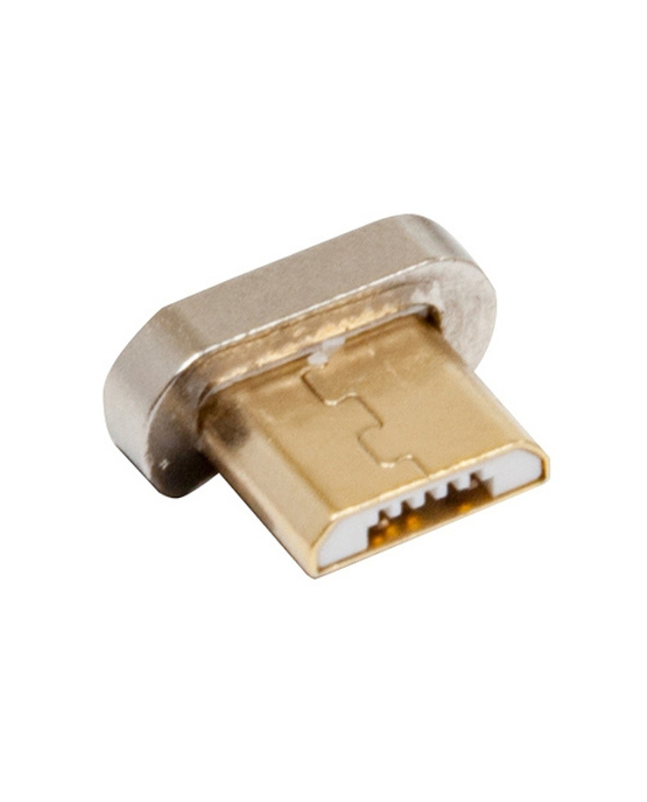 RealPower 168184 changeur de genre de câble Magnetic Micro-USB Or