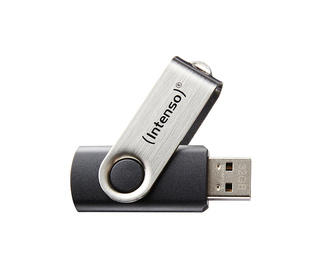 Intenso Basic Line lecteur USB flash 8 Go USB Type-A 2.0 Noir, Argent