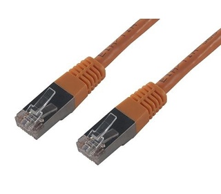 MCL FCC6BM-0.5M/O câble de réseau Orange 0,5 m Cat6