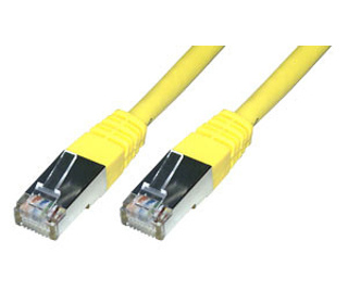 MCL Cable RJ45 Cat6 0.5m Yellow câble de réseau Jaune 0,5 m