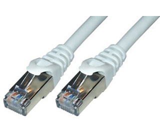 MCL Cable RJ45, CAT 6, Grey, 0.5 m câble de réseau Gris 0,5 m