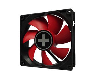 Xilence XPF92.R.PWM Boitier PC Ventilateur 9,2 cm Noir, Rouge