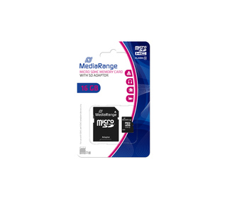 MediaRange MR958 mémoire flash 16 Go MicroSDHC Classe 10