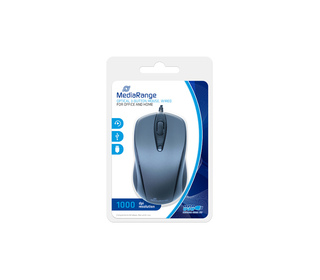 MediaRange MROS201 souris Bureau Ambidextre USB Type-A Optique 1000 DPI