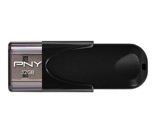 PNY Attaché 4 2.0 32GB lecteur USB flash 32 Go USB Type-A Noir