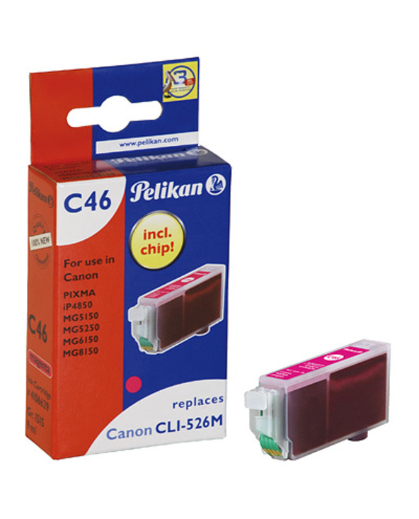 Pelikan C46 cartouche d'encre 1 pièce(s) Magenta