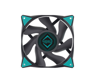 Iceberg Thermal IceGALE Boitier PC Ventilateur 12 cm Noir 1 pièce(s)