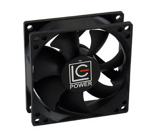 LC-Power LC-CF-80 système de refroidissement d’ordinateur Boitier PC Ventilateur 8 cm Noir